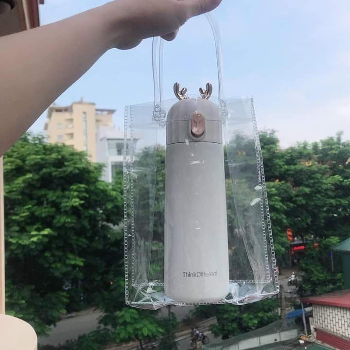 TÚI ĐỰNG LY TRONG SUỐT - BÁN TỪ 2 CÁI